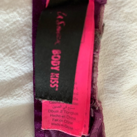 (2/$20) La Senza 32C Body Kiss Purple Bra - Picture 5 of 5